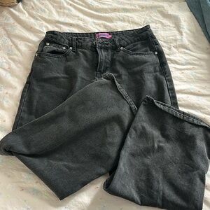 edikted petite raelynn jeans size small, low rise